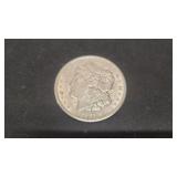 1921 Morgan Silver Dollar Round