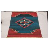 22'ï¿½24' Hand-Woven Southwestern-Style Wool Rug