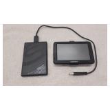 Garmin GPS & Seagate Back Up Portable Drive