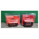 Craftsman 4.0 and 9.0 ion lithium batteries