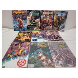 DC, Dr Who, Marvel Comics