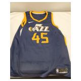 Utah Jazz jersey #45 size 56