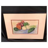 Original Framed Watercolor