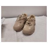 Khaki chunky sneakers womens EU39