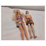 Mattel Ken fashion Doll,  1993 dress'n fun Barbie