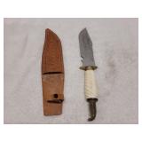 Paraiso caribeno bone handle Bowie Knife