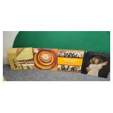 Four vintage vinyl record albums