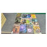 12 vintage comic books