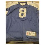 Navy blue dallas cowboys jersey #8 size 52