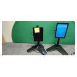 Unitech Tablets on Stands, 1) Charges 1) Doesn't