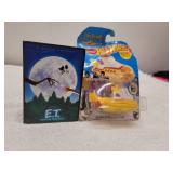Hot wheels and ET action figure