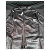 Womens Faux Leather Jacket Size 1