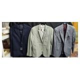 Three  dress jackets