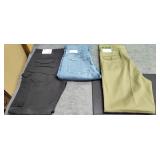 3 Pairs Man's Pants 36 Waist Range