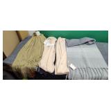 Ladies Pancho and scarves /wraps