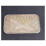 One Troy Ounce .999 Fine Silver Bar