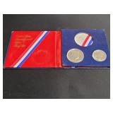 1776-1976  Proof  Quarter & Kennedy Half Dollar