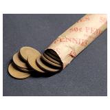 Roll of 50 Wheat Pennies