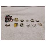 10) Assorted Rings