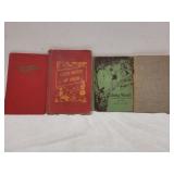 Assorted vintage books
