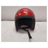 Retro open face motorcyle helmet