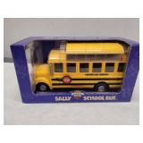 The chevron cars sally school bus