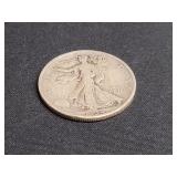 1934 Walking Liberty Silver Half Dollar
