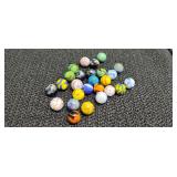 Small Collection of Vintage Marbles