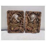 1968 Spanish Conquistador's 3D Wall Plaques