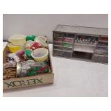 Assorted Beads and Crafts Supplies