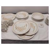 Vintage Baker, Hart and Stuart 45 pc dinner set