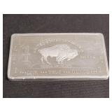1 Troy Ounce .999 Fine Aluminum Bullion  Bar