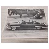 Vintage picture of JFK, USDA medal