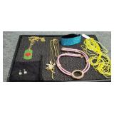 3) Necklaces,1) Bracelet,1) Choker & Earrings