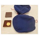 2002 US olympics berets and coin