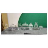 Dignity glass and crystal items