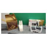 Electric knife sharpener Oster blender icer