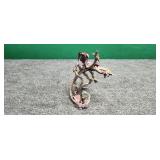 Vintage Three-Headed Hydra Dragon Figurine