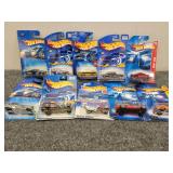 Assorted hot wheels toys