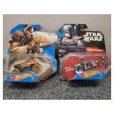 Star wars hot wheels/watch