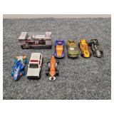 Assorted toy cars