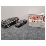 Assorted car figurines/toys