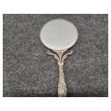Vintage hand held mirror