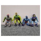 Assorted action figures