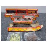 Tyco train miniatures and accessories