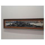 1970 Foil San Francisco Skyline by Harry Hambly
