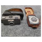 Kodak instamatic s-20 camera/ gossen lunasix
