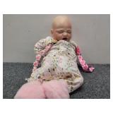 Realistic baby doll