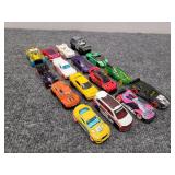 Assorted Hot wheels cars
