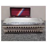 Huang octave bass double harmonica